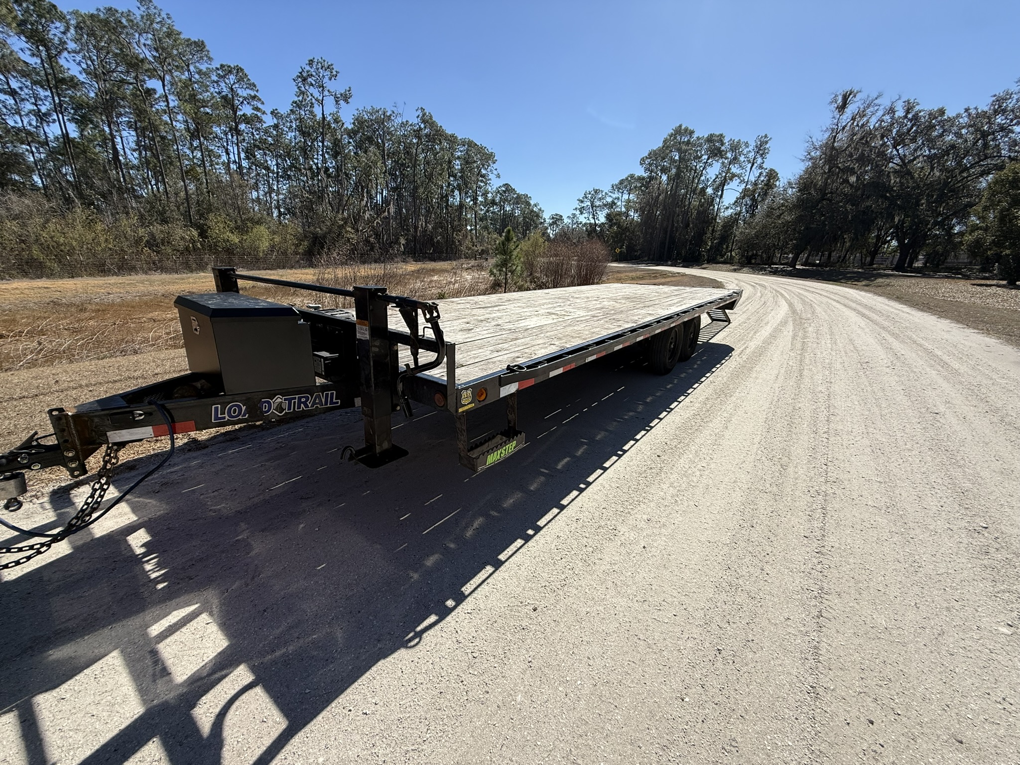 24ft Deckover Trailer view 2