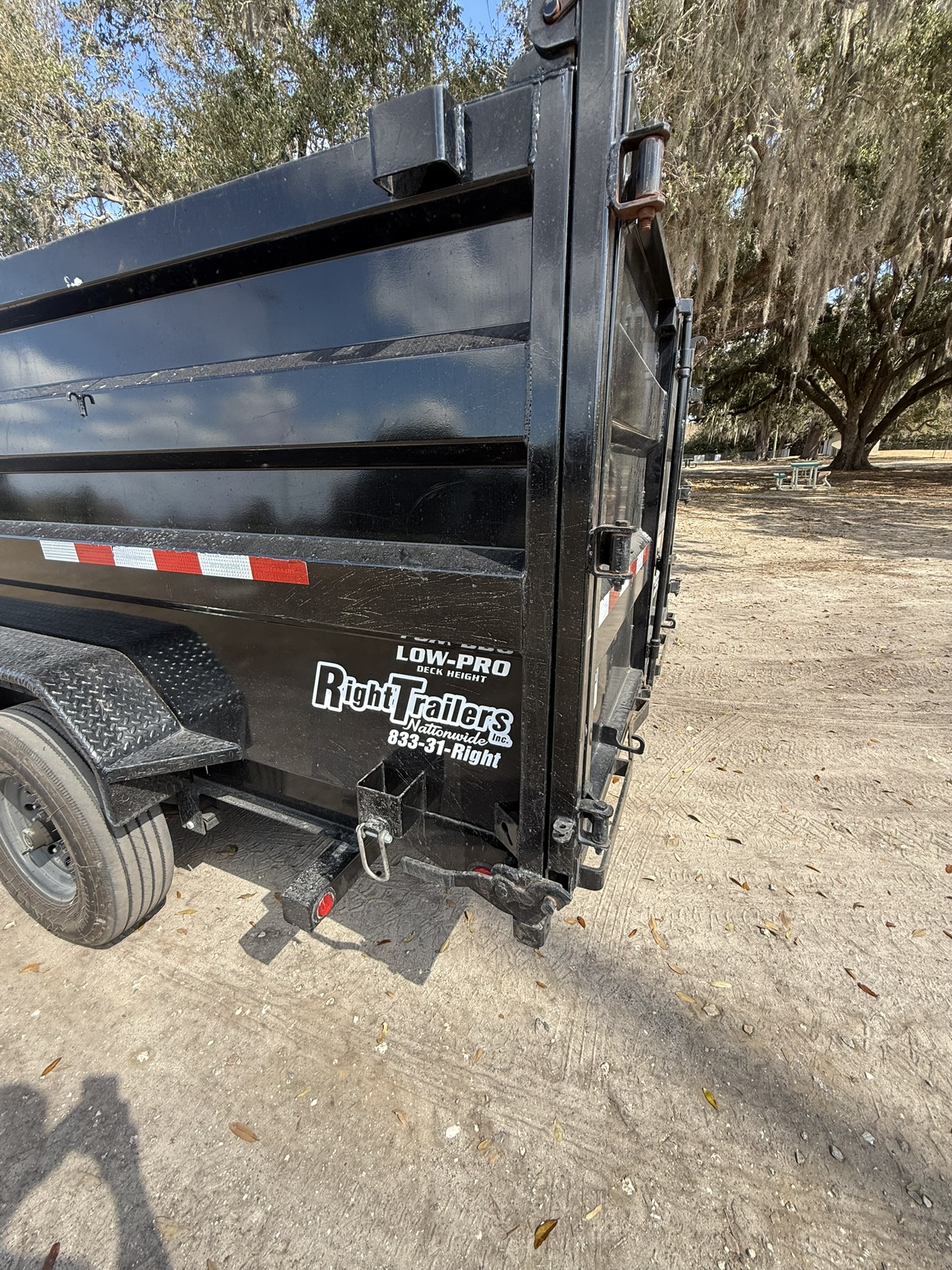7' x 16' Dump Trailer view 3