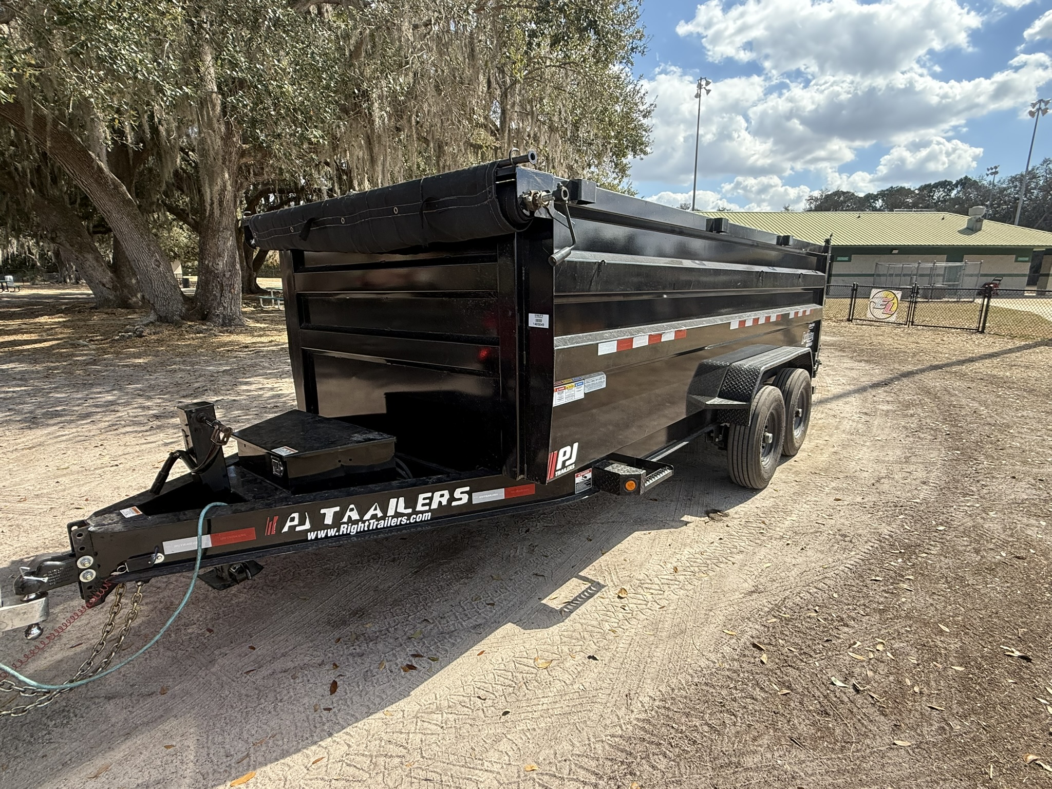 7x16 dump trailer rental in Winter Haven FL - Carrichi Trailer Co