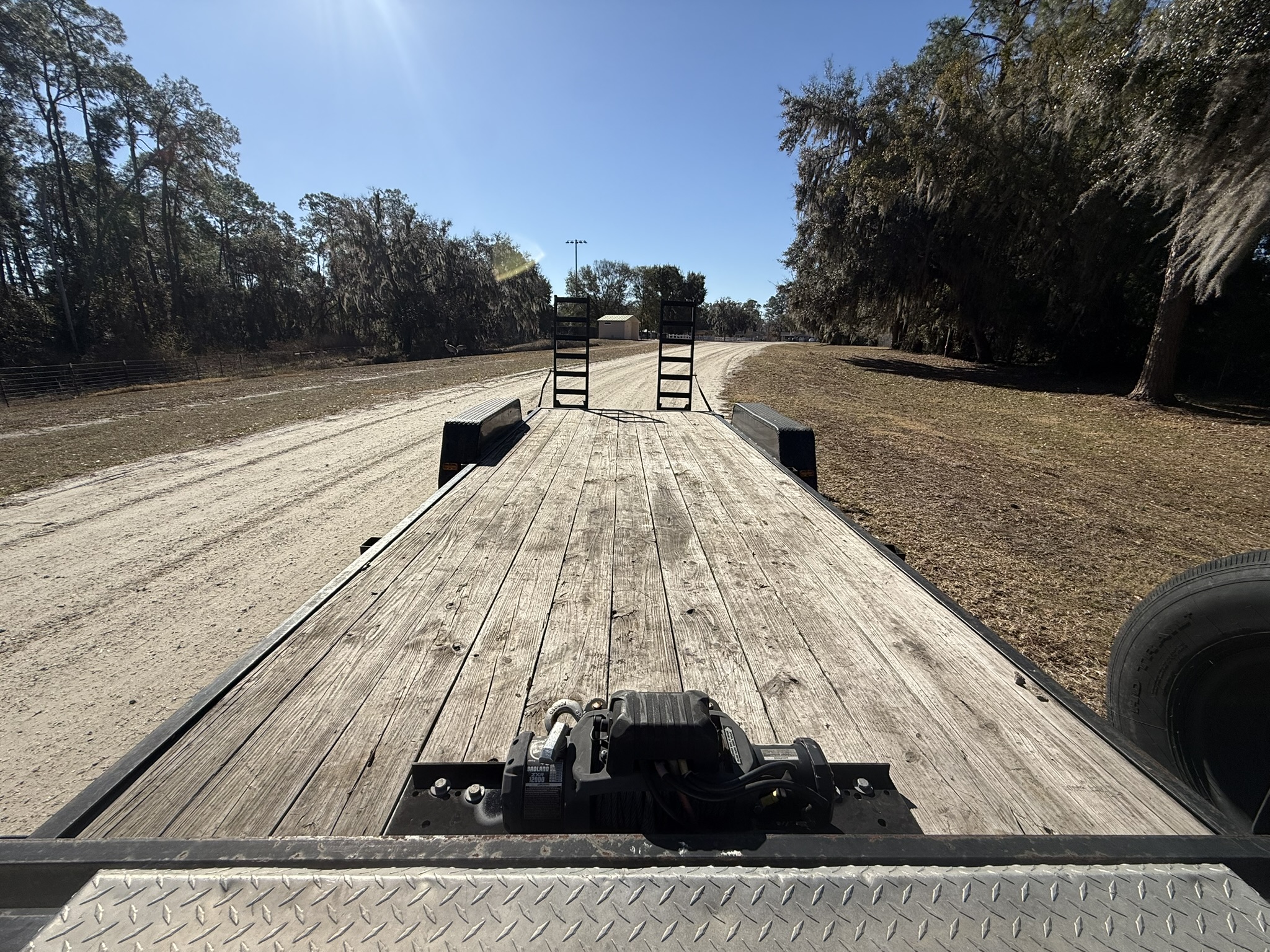20ft Equipment Trailer view 2