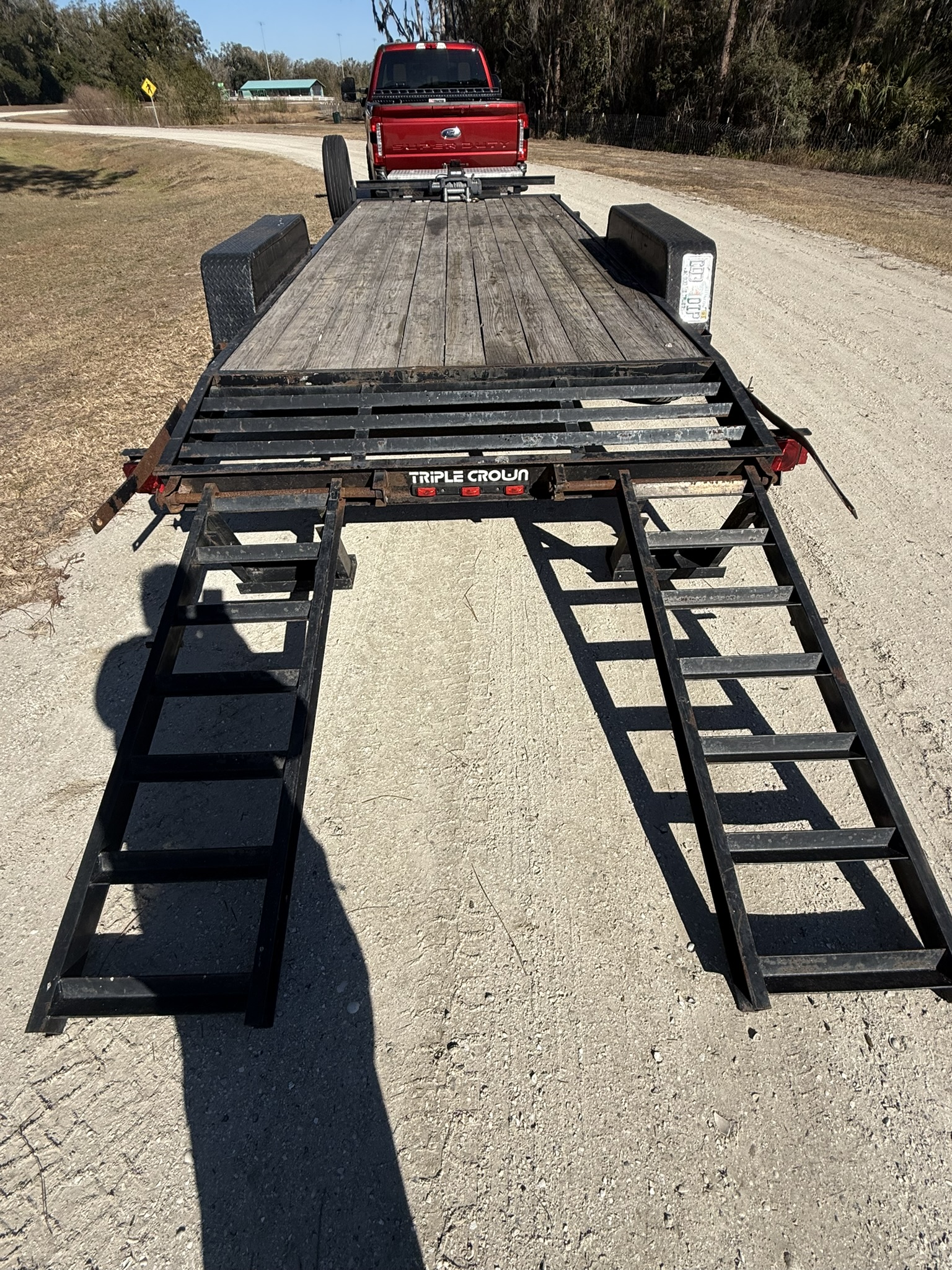 20ft Equipment Trailer view 4