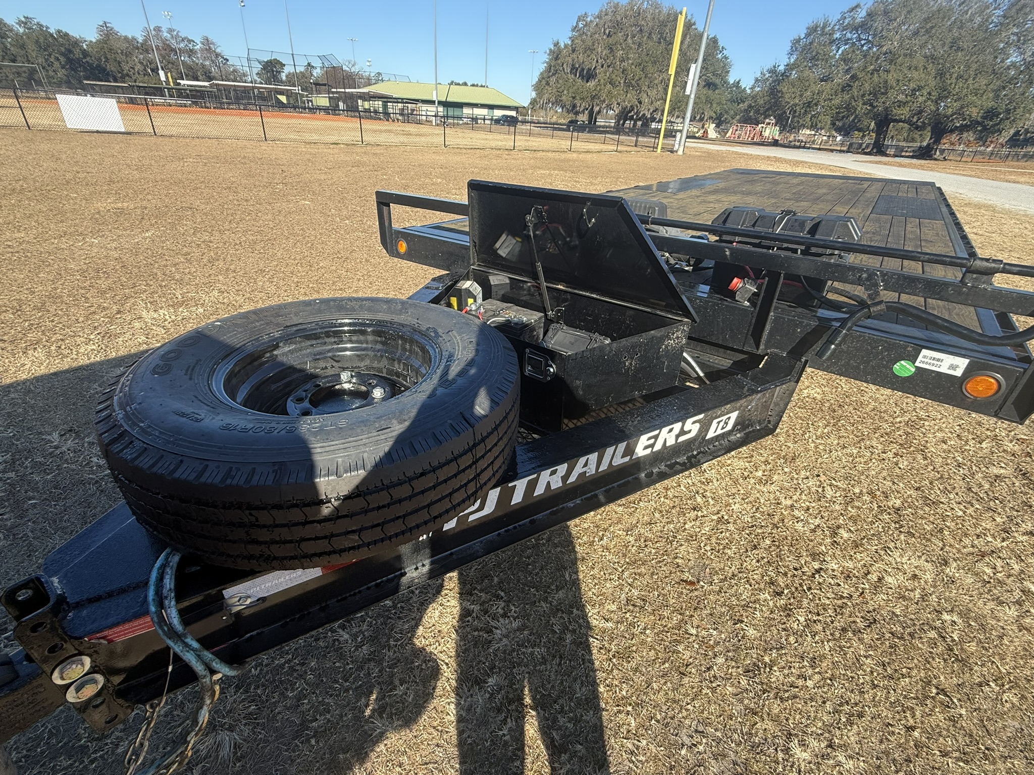 22ft Tilt Trailer view 4